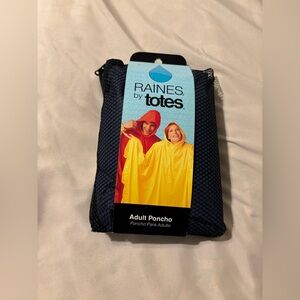 Totes Raines Adult Poncho - Blue